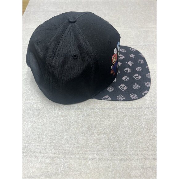 Nintendo Super Mario Brothers Youth Hat Adjustable Snap Back Baseball Cap - Picture 4 of 9